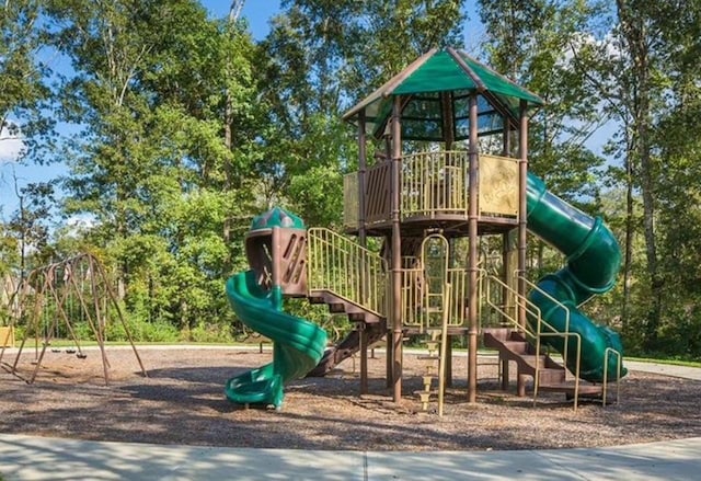 view of communal playground