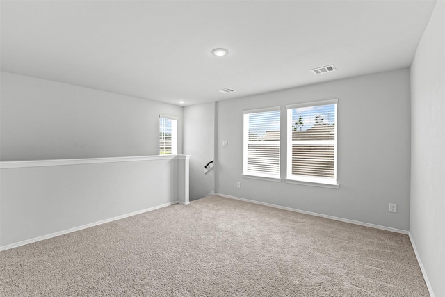 10718 Soapberry Ct, Tomball, TX 77375 - carpeted spare room with recessed lighting, baseboards, and visible vents