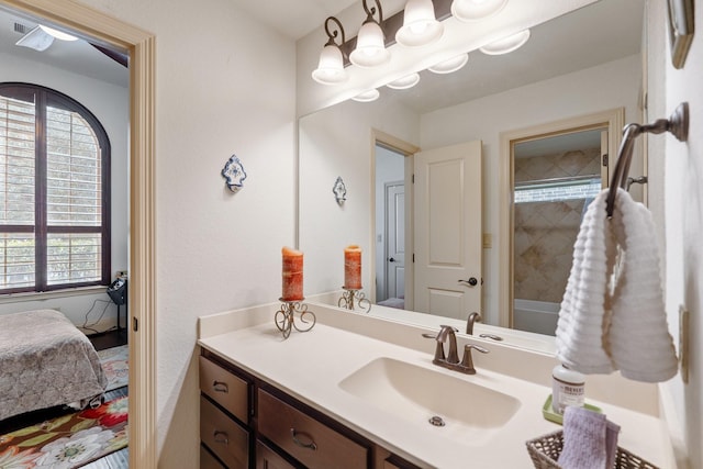 ensuite bathroom with vanity and ensuite bathroom