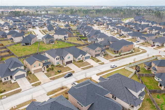 birds eye view of property featuring a residential view