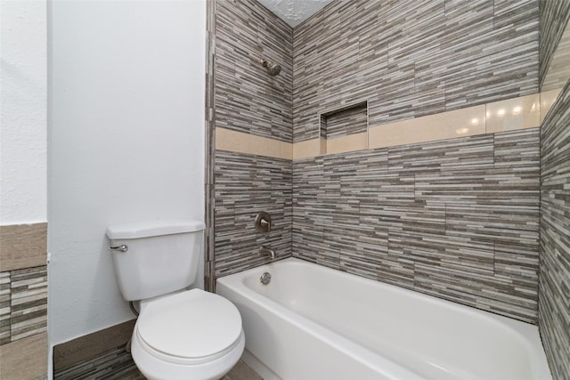 16123 Ridgegreen Dr, Houston, TX 77082 - full bath featuring toilet and shower / tub combination