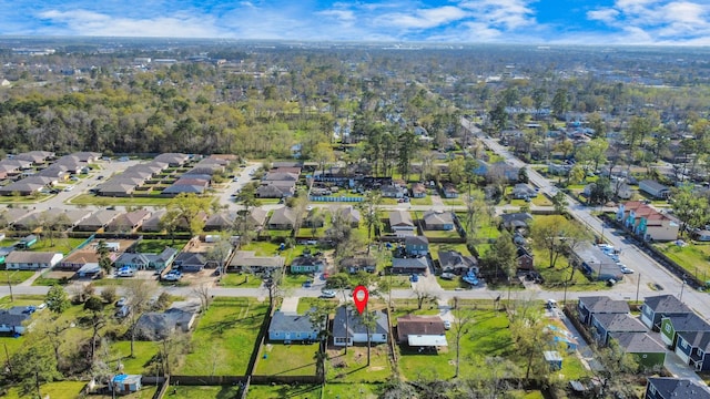 birds eye view of property featuring a residential view