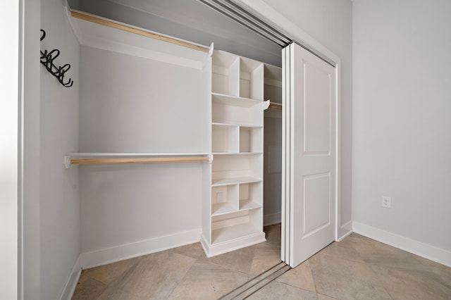 view of closet