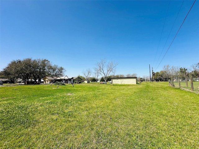 14431 Joyce St, Needville, TX 77461 - view of yard