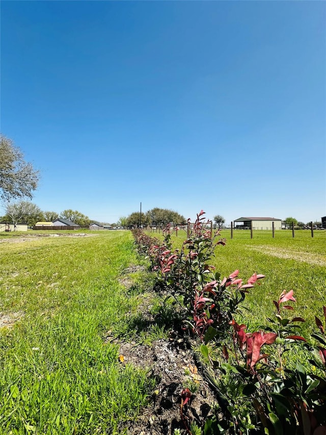 view of yard featuring a carport