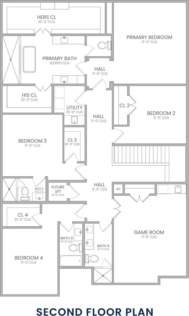 710 E 18th St, Houston, TX 77008 - room layout
