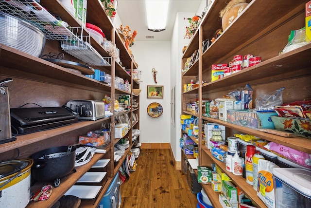 storage area featuring visible vents