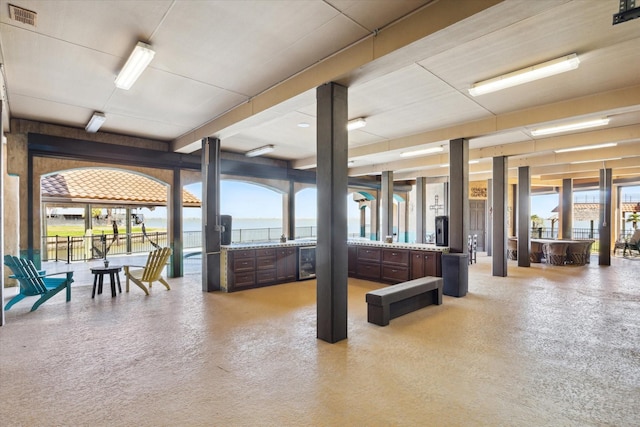 common area with visible vents