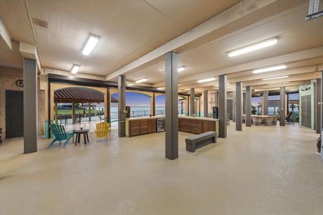 community lobby featuring visible vents