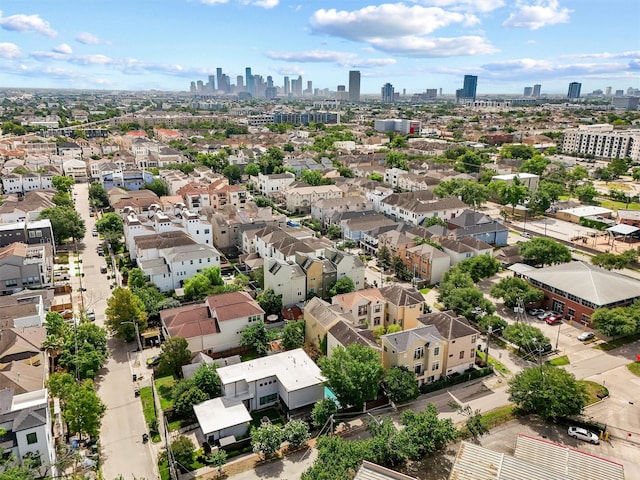 6132 Maxie St, Houston, TX 77007 - bird's eye view of a skyline view
