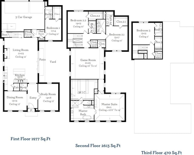 7527 Ciano Ln, Houston, TX 77055 - room layout
