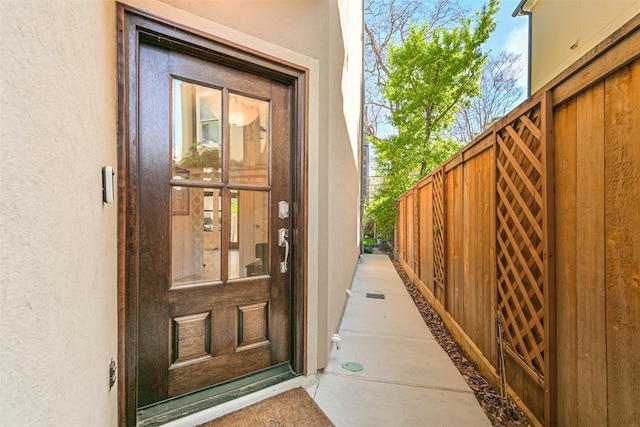 4303 Blossom St, Houston, TX 77007 - property entrance with stucco siding