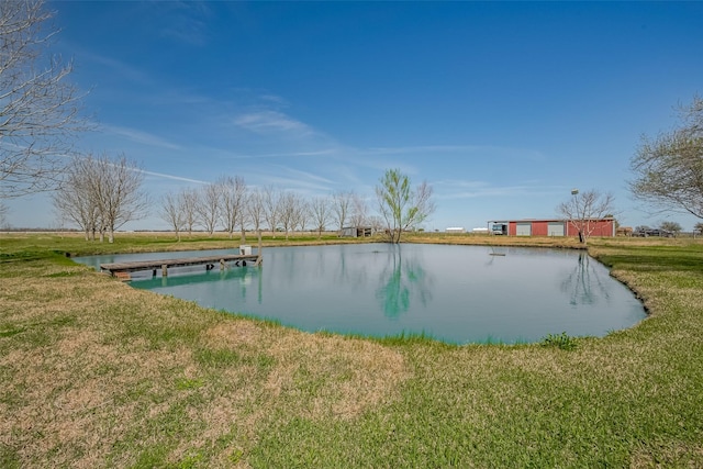 property view of water