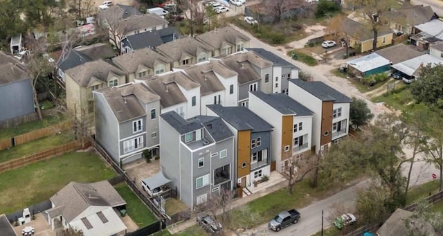 birds eye view of property featuring a residential view