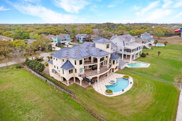 2220 Todville Rd, Seabrook, TX 77586 - bird's eye view featuring a residential view