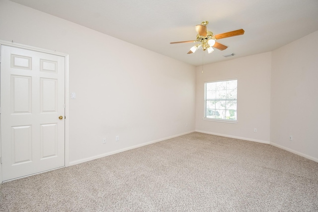 26 Schubach Dr, Sugar Land, TX 77479 - empty room featuring carpet, ceiling fan, and baseboards