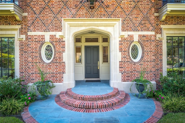 2131 Brentwood Dr, Houston, TX 77019 - view of exterior entry with brick siding