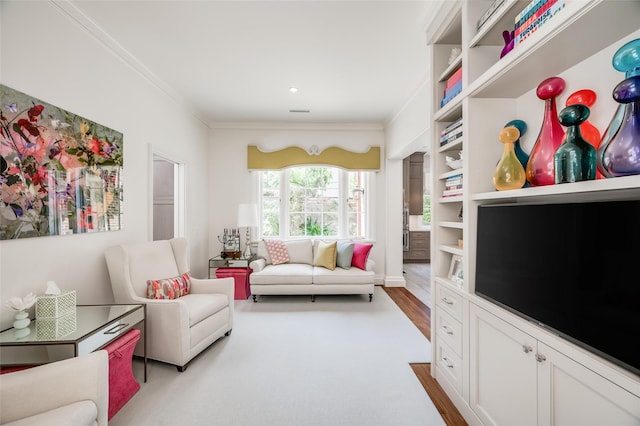 2131 Brentwood Dr, Houston, TX 77019 - living area with ornamental molding