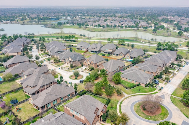 17131 Lumberton Dr, Cypress, TX 77433 - aerial view of property and surrounding area featuring a large body of water and nearby suburban area