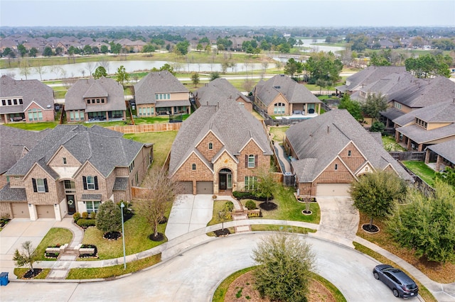 17131 Lumberton Dr, Cypress, TX 77433 - aerial view of residential area with a nearby body of water