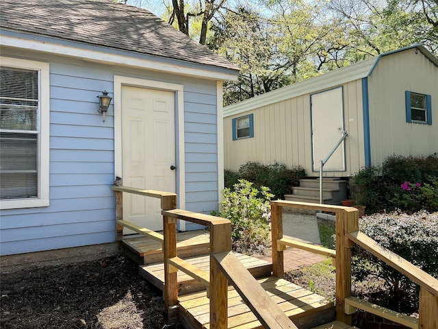518 Lcr 902, Jewett, TX 75846 - view of shed with entry steps