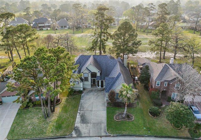 18719 Rusty Anchor Ct, Humble, TX 77346 - aerial view with a residential view