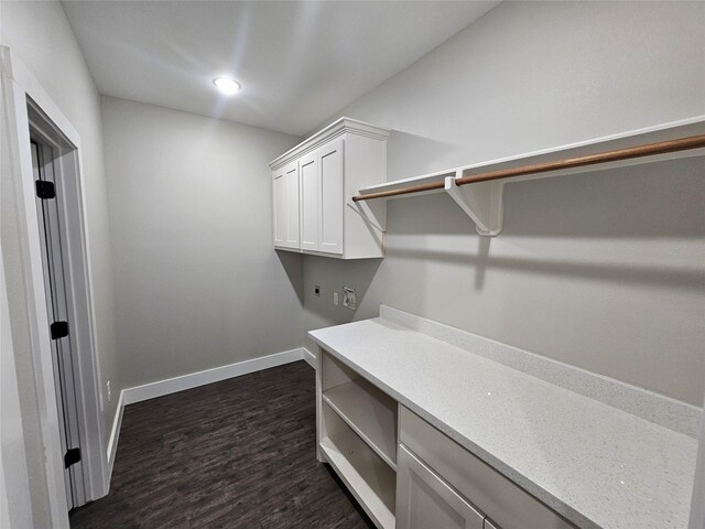 317 Shirey Ln, Lufkin, TX 75901 - spacious closet featuring dark wood-style floors