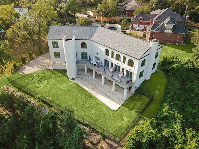 3 Magnolia Bend Dr, Hunters Creek Village, TX 77024 - aerial view