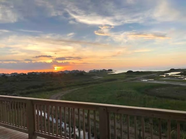 23194 Camino St, Galveston, TX 77554 - view of deck