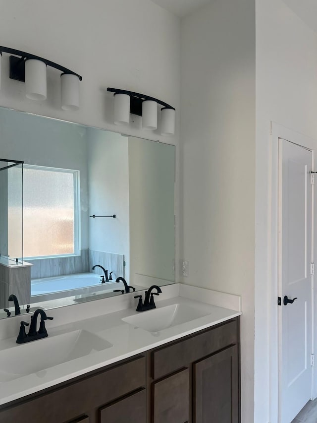 2243 Garden Arbor, Tomball, TX 77375 - full bath featuring a bath and double vanity