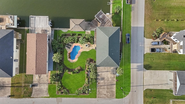 22102 Pecos Dr, Galveston, TX 77554 - bird's eye view featuring a residential view