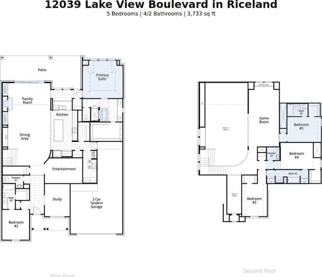 12039 Lake View Blvd, Mont Belvieu, TX 77523 - home floor plan