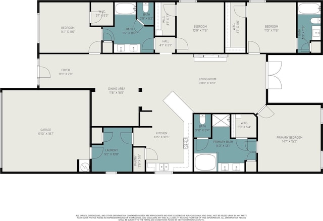 4306 Chadwick Rd, Texas City, TX 77591 - plan