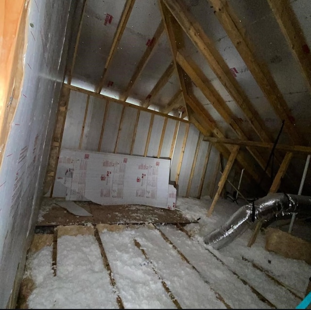 350 Mistletoe Ridge Ct, Montgomery, TX 77316 - view of unfinished attic