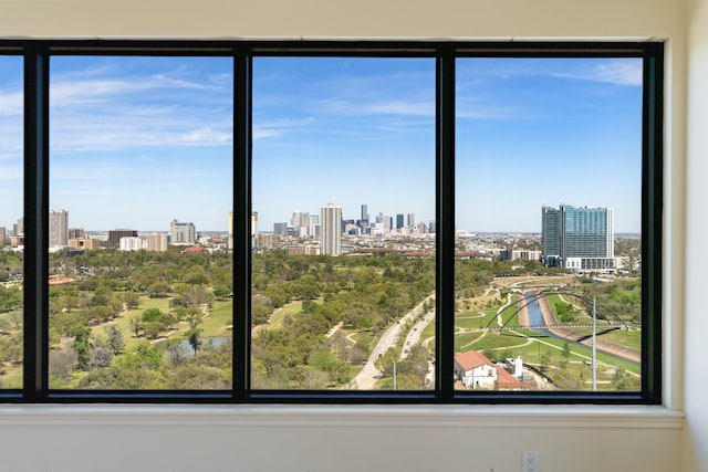 details with a city view