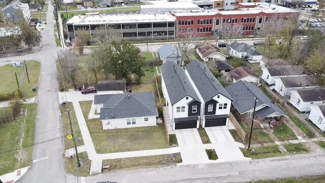 3038 Webster St, Houston, TX 77004 - bird's eye view with a residential view