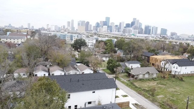 3038 Webster St, Houston, TX 77004 - aerial view featuring a view of city