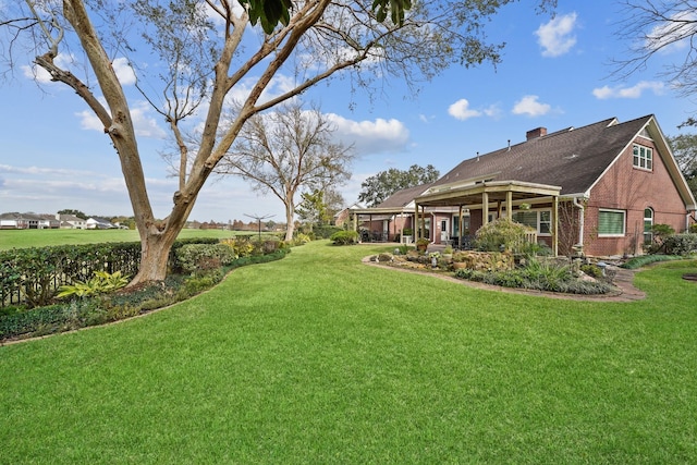 view of yard