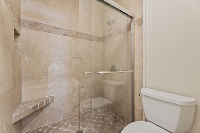 2323 Augusta Dr Unit 36, Houston, TX 77057 - full bathroom with toilet and a stall shower