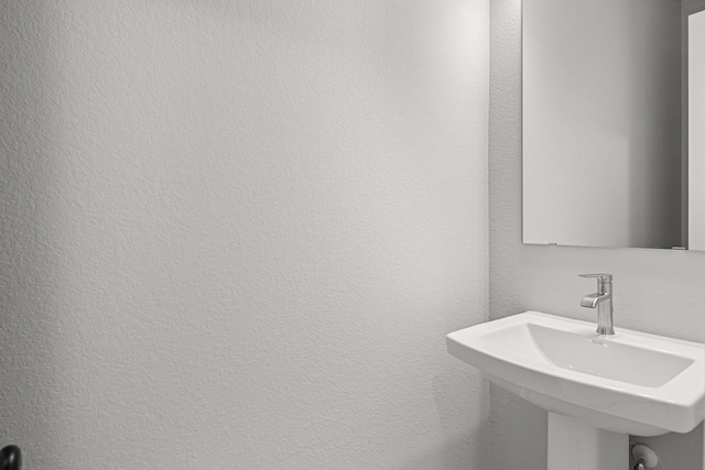 bathroom with a sink