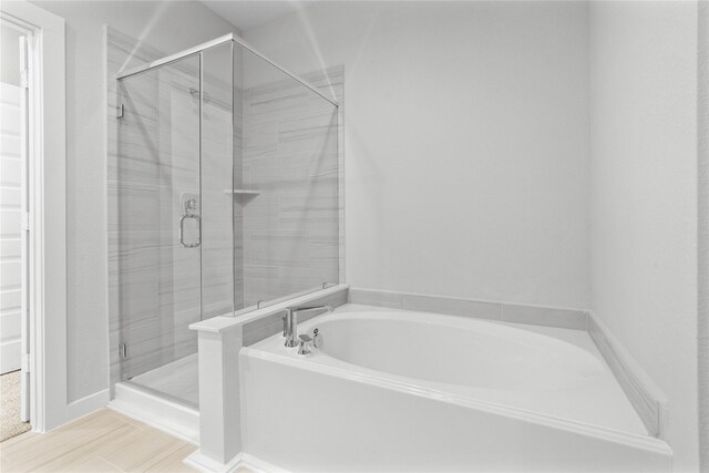 6634 Old Cypress Landing Ln, Humble, TX 77338 - full bathroom with a shower stall and a bath