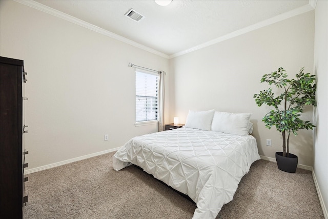 3031 Royal Oaks Grv, Houston, TX 77082 - bedroom with carpet flooring, ornamental molding, and baseboards