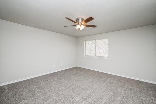 6514 Kentwick Dr, Houston, TX 77084 - spare room with carpet floors, ceiling fan, and baseboards