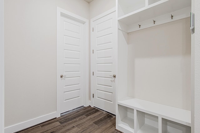 197 Peninsula Point Dr, Montgomery, TX 77356 - mudroom featuring dark wood finished floors