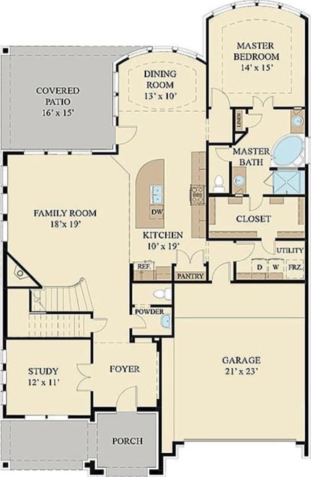 120 Shane St, Montgomery, TX 77316 - property floor plan