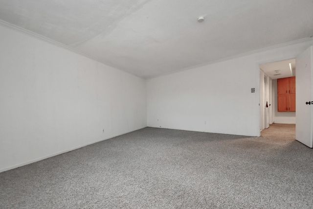 11525 Burdine St Unit 421, Houston, TX 77035 - unfurnished room featuring light colored carpet and crown molding