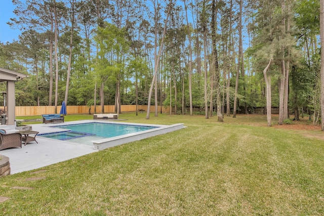 4106 Tee Tree Ct, Spring, TX 77386 - view of swimming pool with a patio