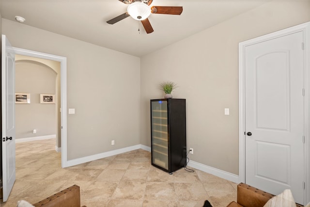 30614 Indigo Falls Dr, Brookshire, TX 77423 - bedroom featuring baseboards and ceiling fan