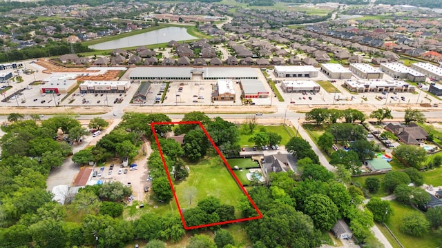 bird's eye view featuring a residential view