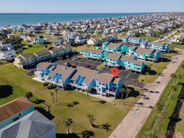 908 Calico Jack Cv, Galveston, TX 77554 - aerial view of a nearby body of water